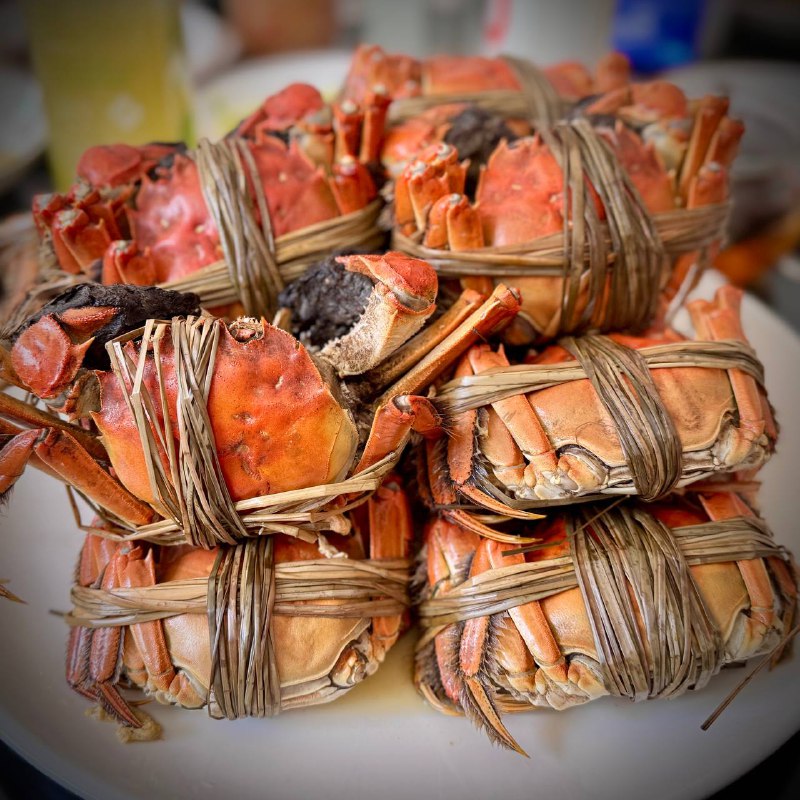 年度一次的吃蟹活动年度一次的吃蟹活动